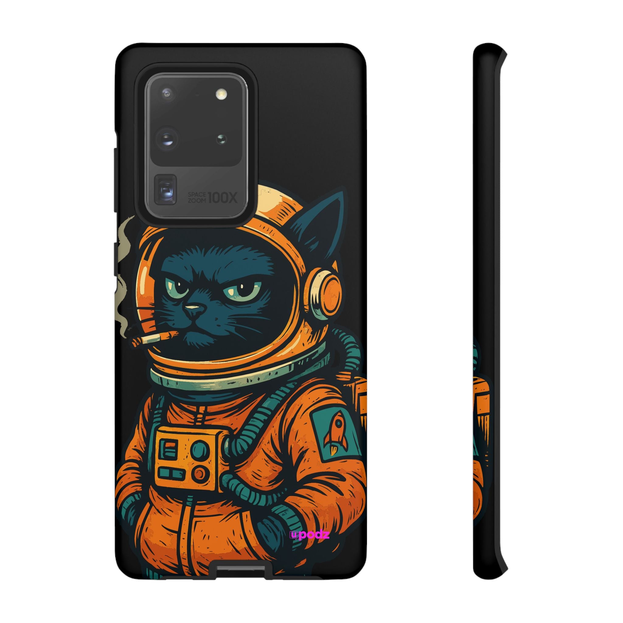 Smoking Cat Design, Tough Cases, Phone Cover