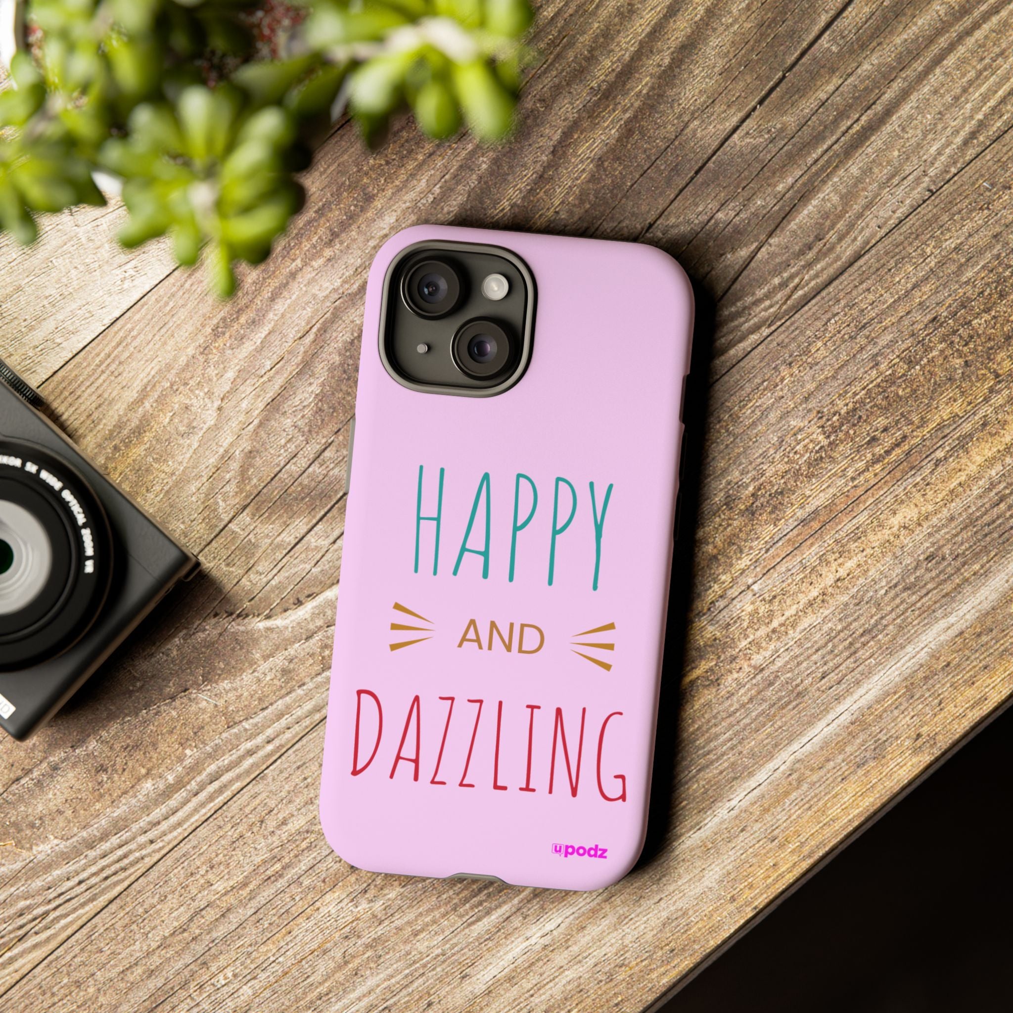 Happy Dazzling Design, Tough Cases, Phone Cover