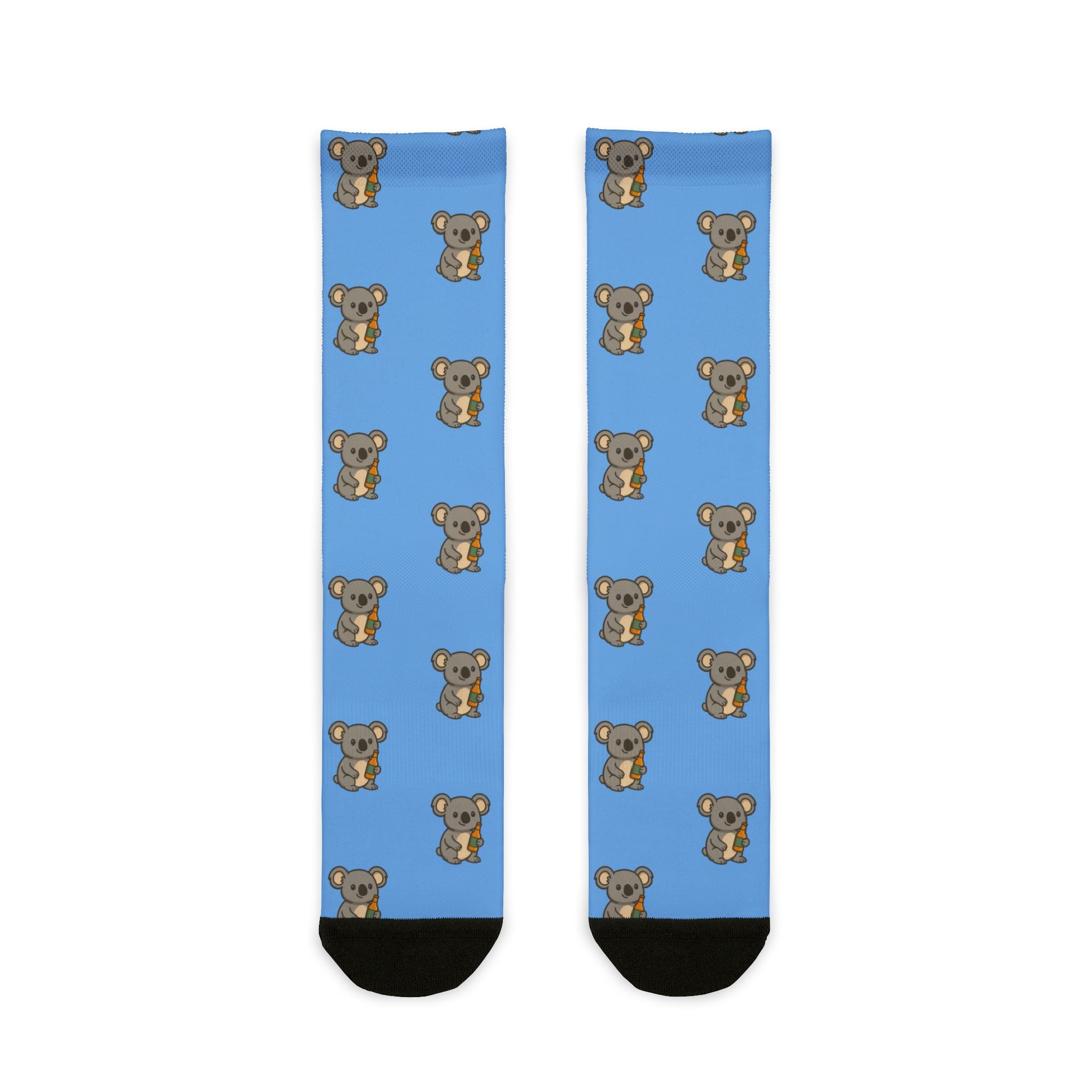 Koala, Fun Funky Sublimation Crew Socks