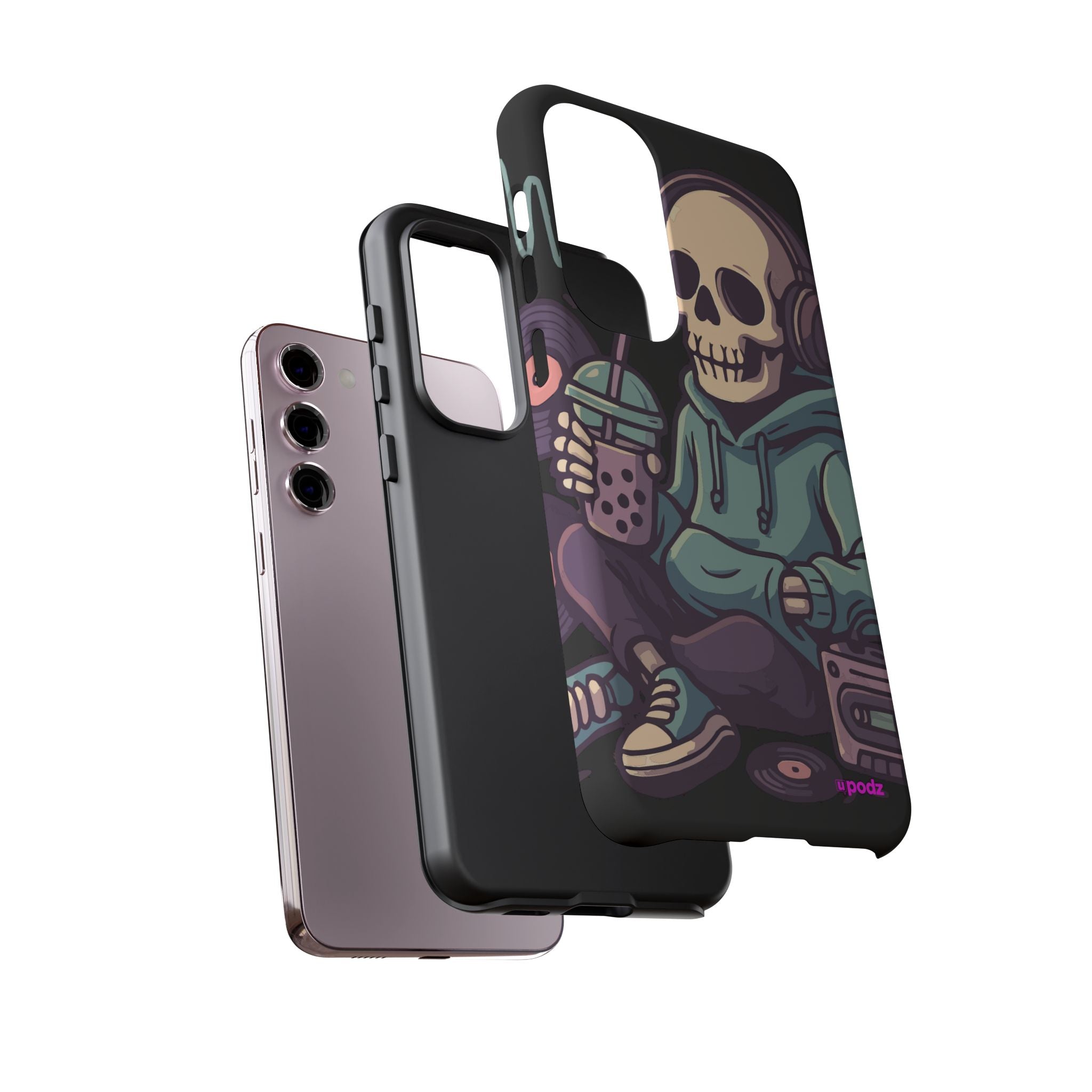 Skull Headphones Design, Tough Cases, Phone Cover