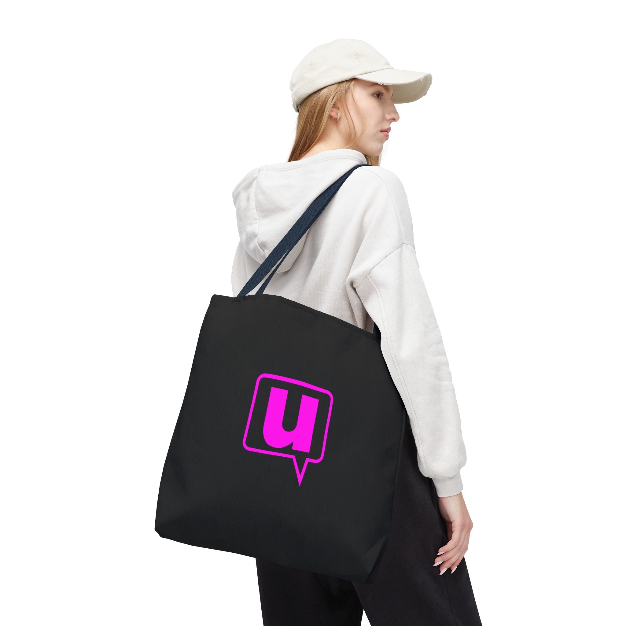 U Tote Bag, Inspirational Gift, Eco-Friendly Shopping Bag