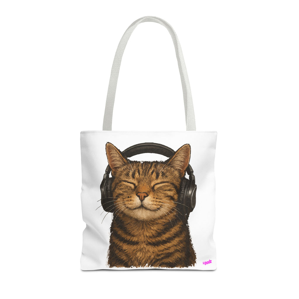 Kitty Love Tote Bag - Quirky Design, Fun Bag