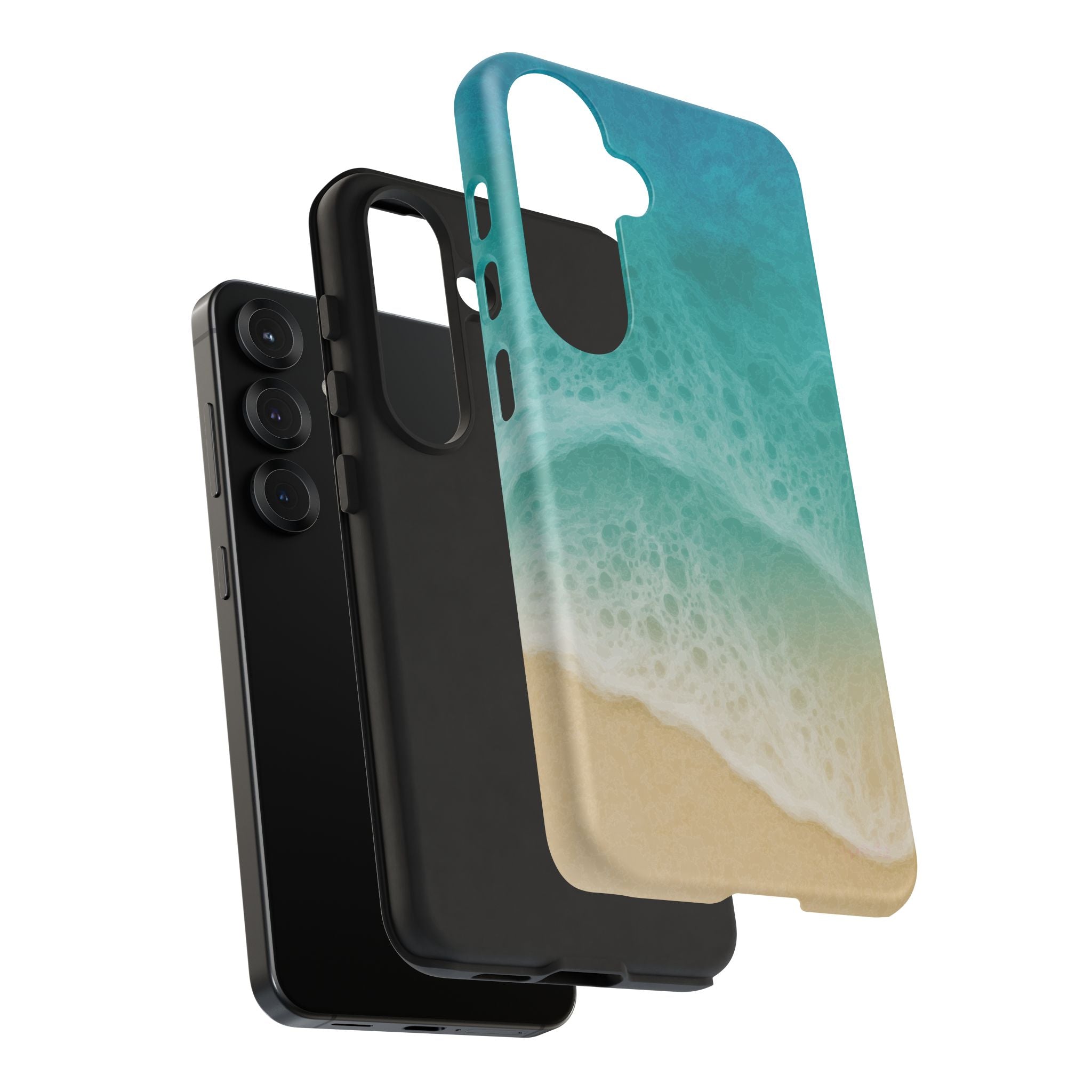 Resin Art, White Cover Design, Tough Cases, Phone Cover