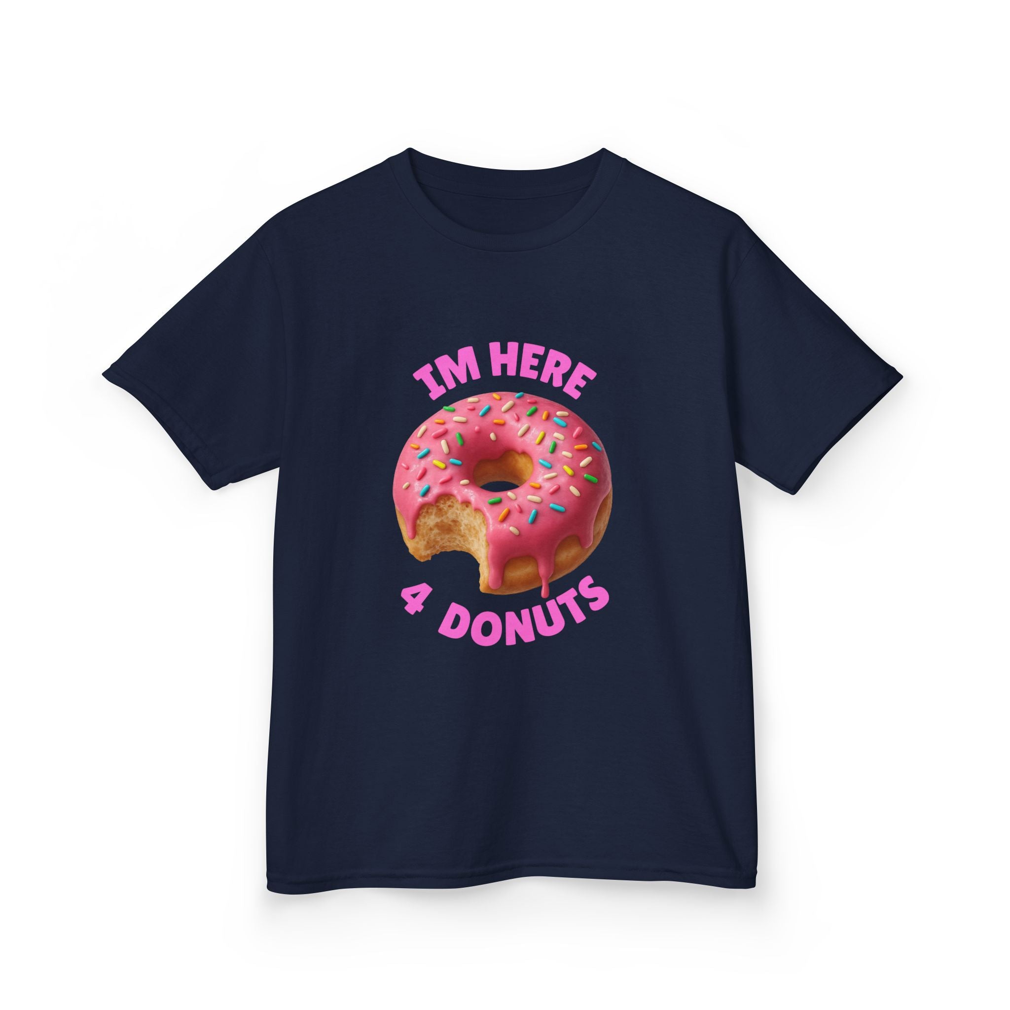 Donuts are life! Kids Tee, Fun Graphic Tee, Kids Cotton T-Shirt