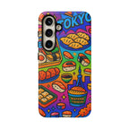 Bento Box, White Cover Design, Tough Cases, Phone Cover