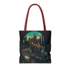 Hanging Out Tote Bag - Quirky Fun Bag