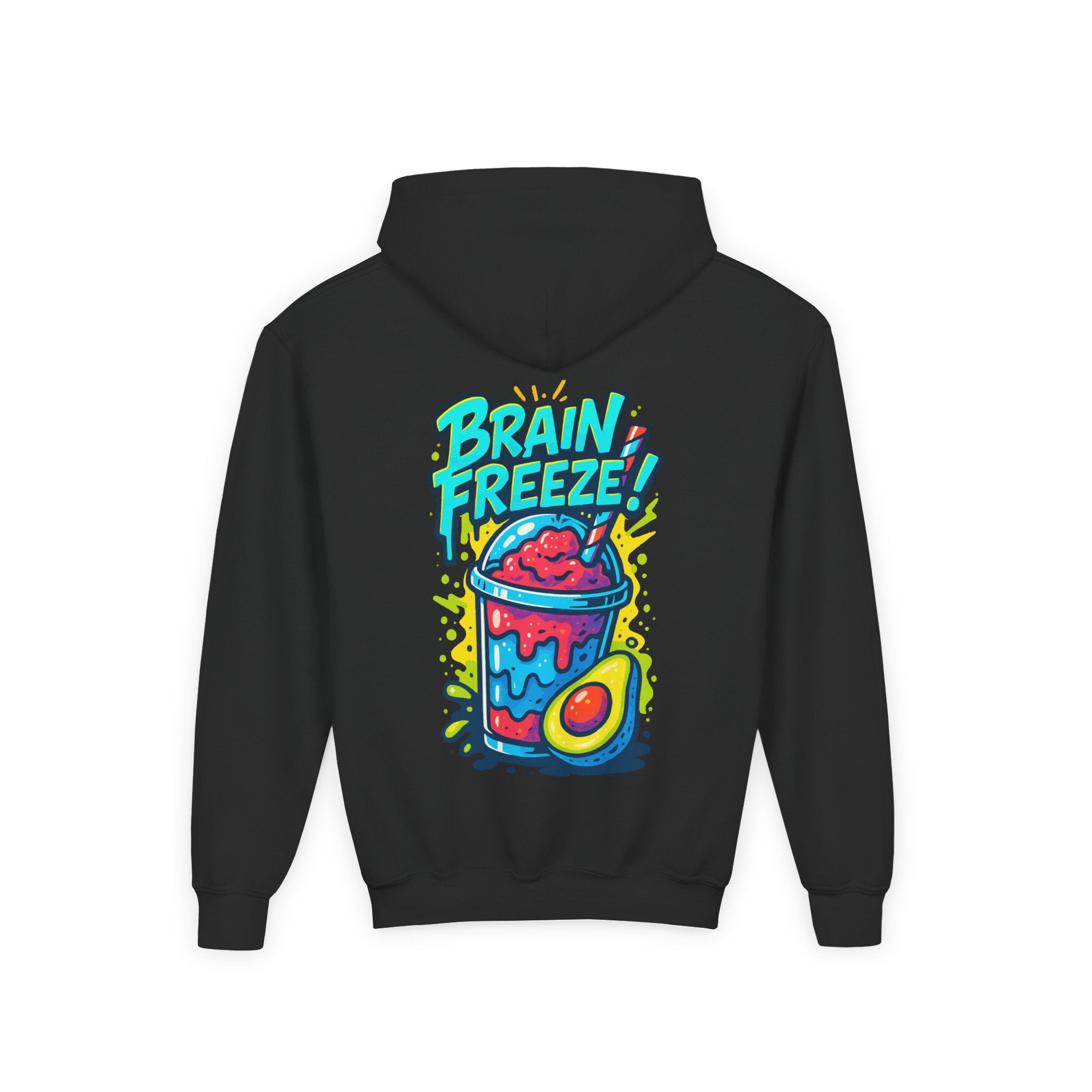 Brain Freeze Hooded Sweatshirt, Casual Wear