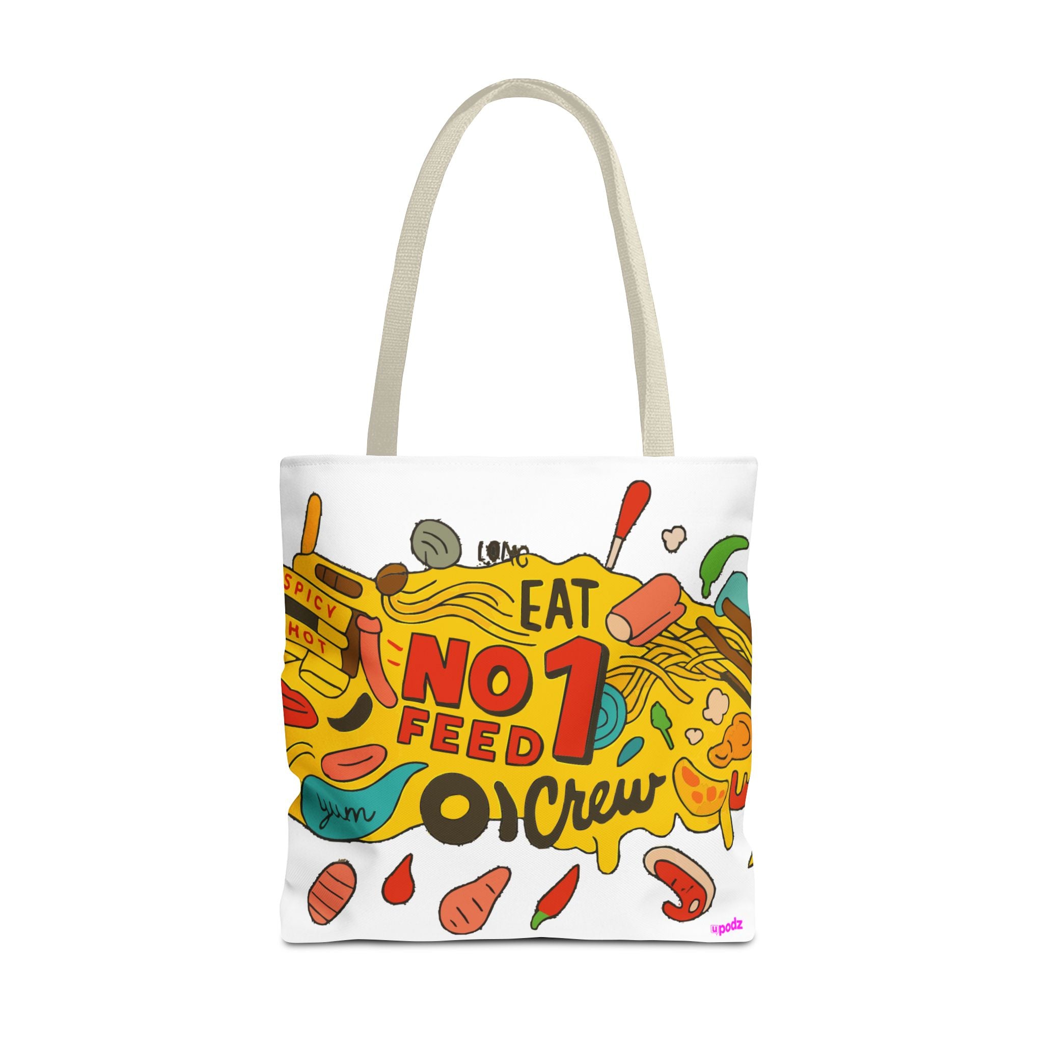 Feed Crew Tote Bag - Quirky Fun Bag
