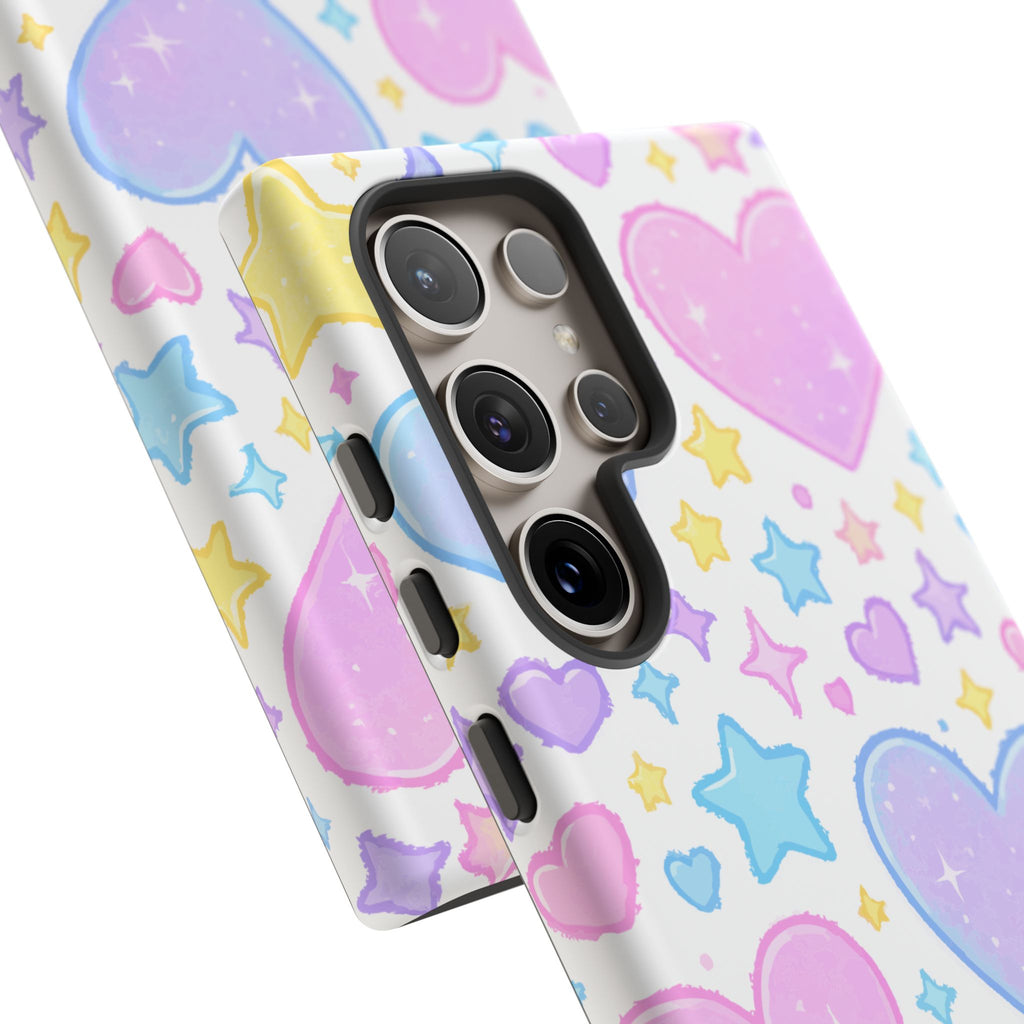 Colourful Doodle Design, Tough Cases, Phone Cover