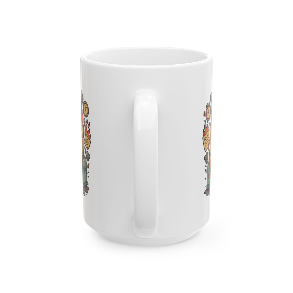 Burnt Toast Ceramic Mug |  Personalized Mug