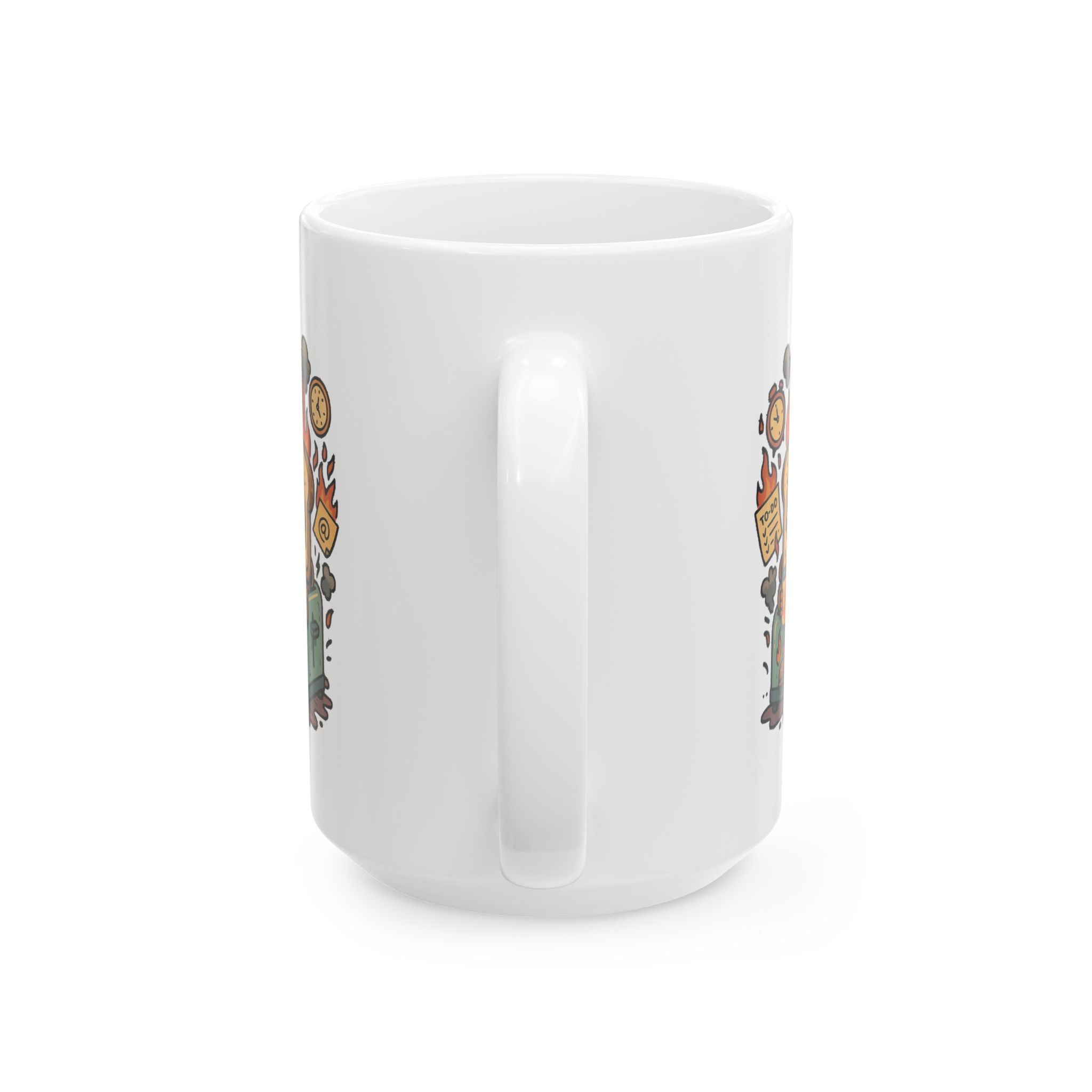 Burnt Toast Ceramic Mug |  Personalized Mug