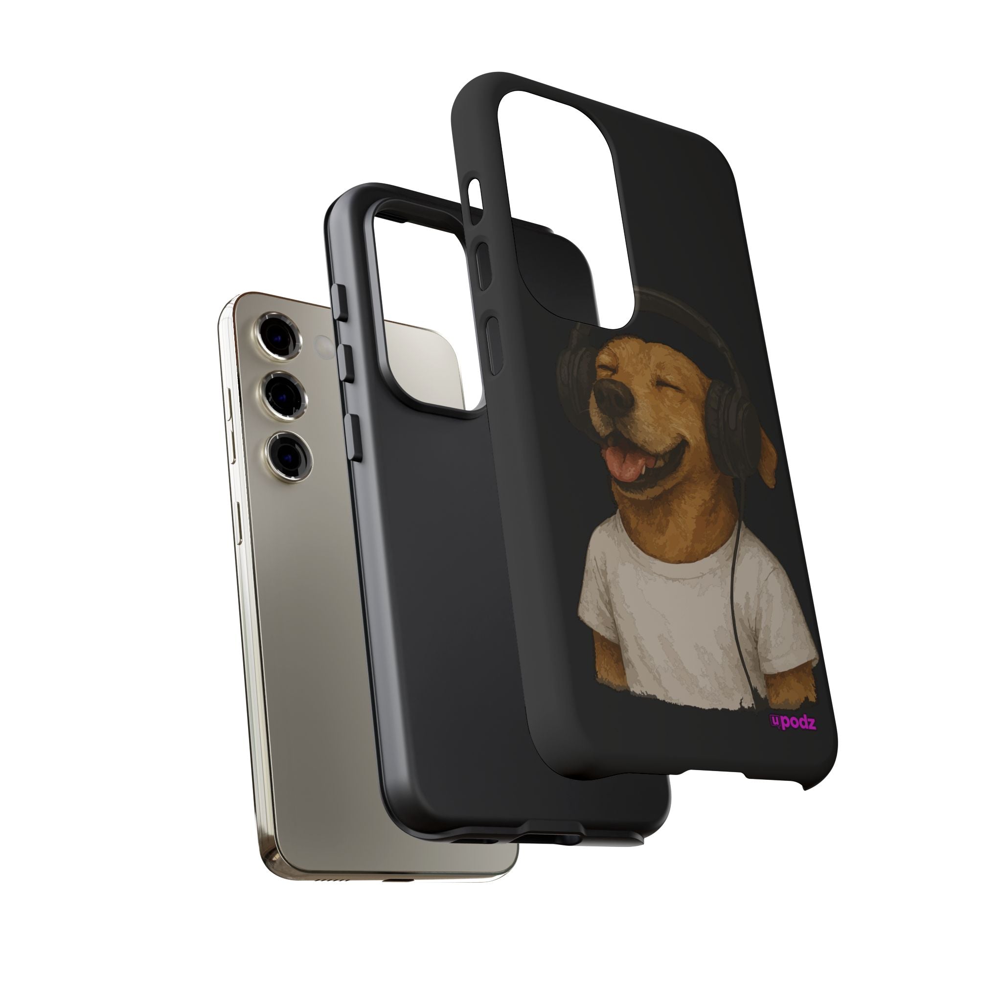 Puppy Vibes Design, Tough Cases, Phone Cover