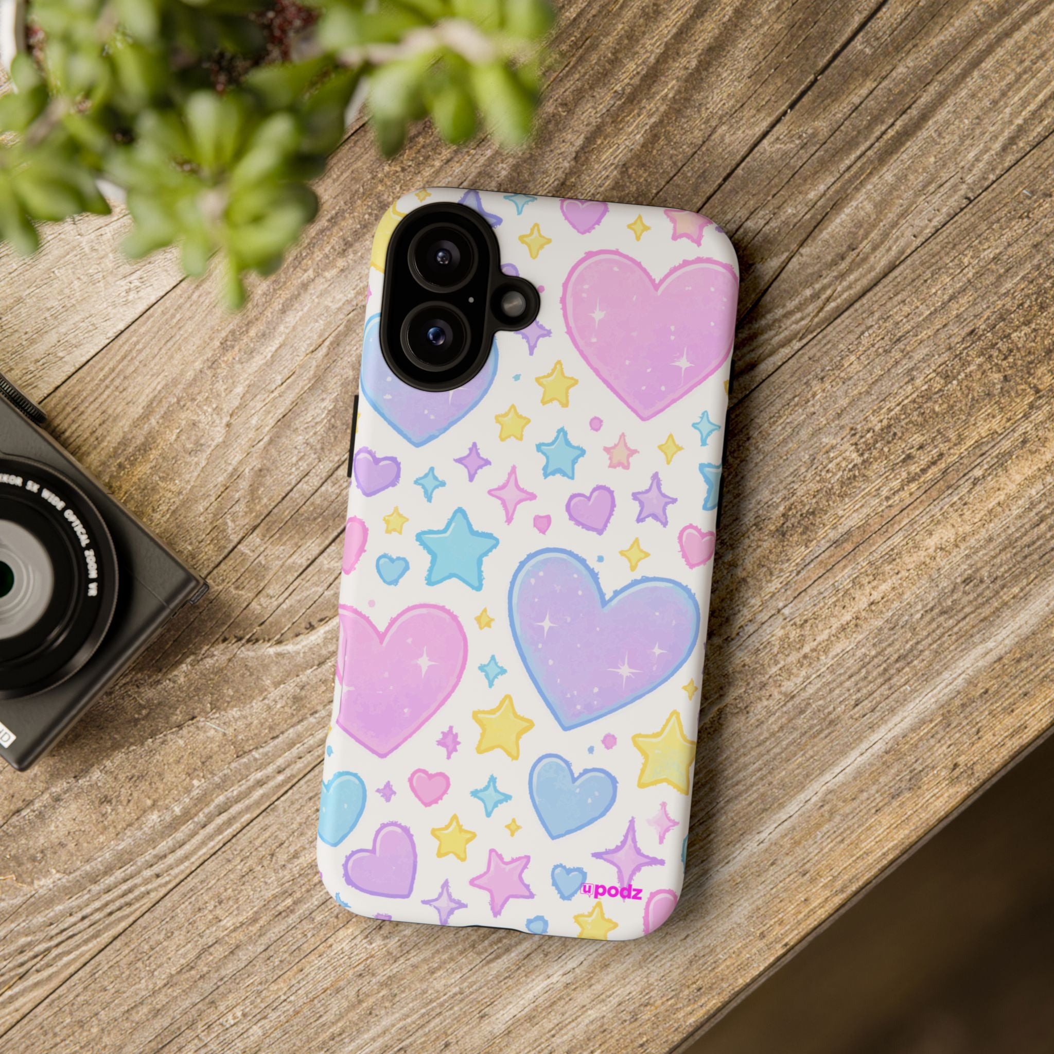 Colourful Doodle Design, Tough Cases, Phone Cover