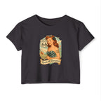 Retro Route 66 Festival Crop Top, Vintage Summer Boho Top