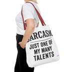 Sarcasm Tote Bag - Quirky Design, Fun Bag
