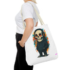 Skull Vibes Tote Bag - Quirky Fun Bag