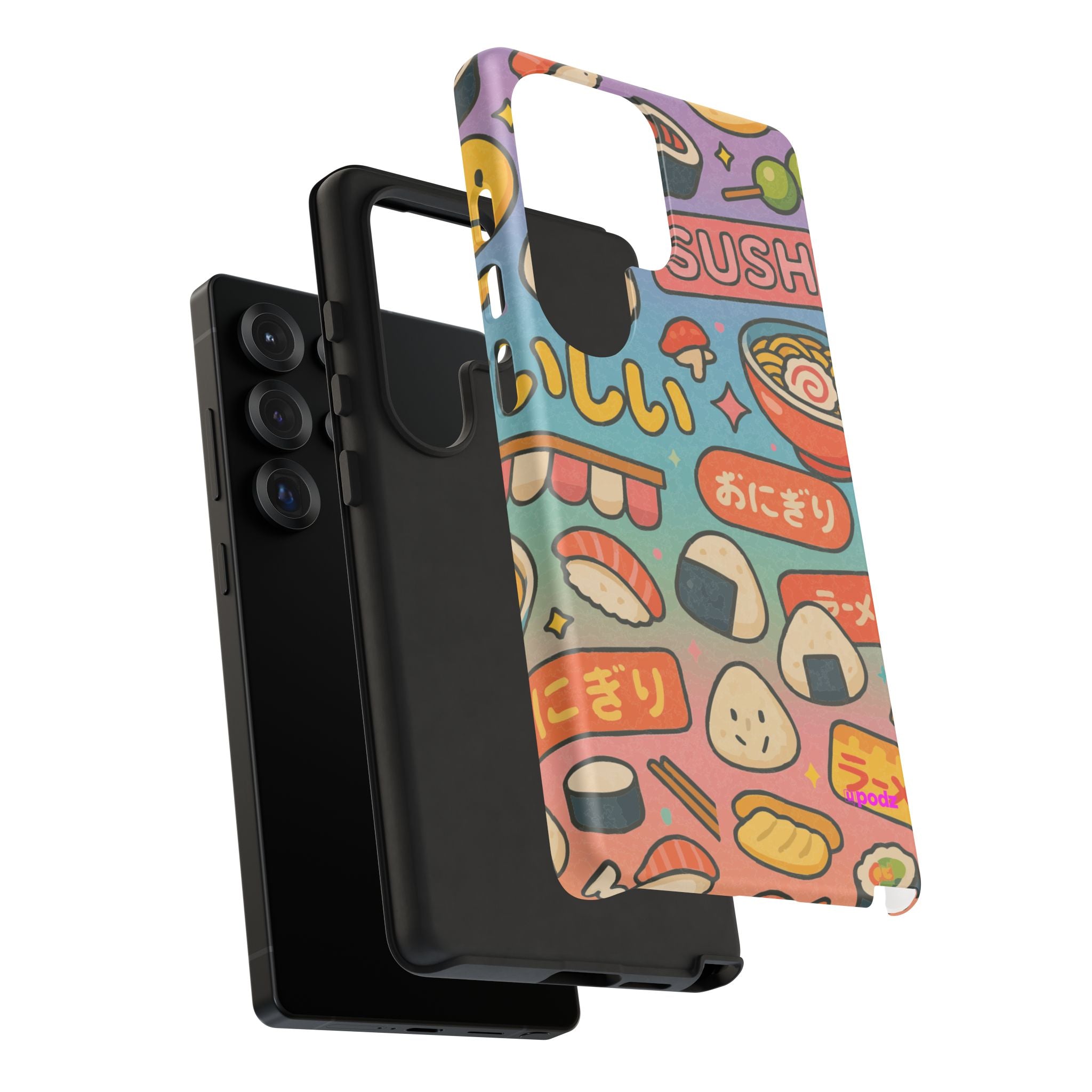 I love Sushi, White Cover Design, Tough Cases, Phone Cover