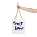 Self Love Tote Bag - Motivational Carryall