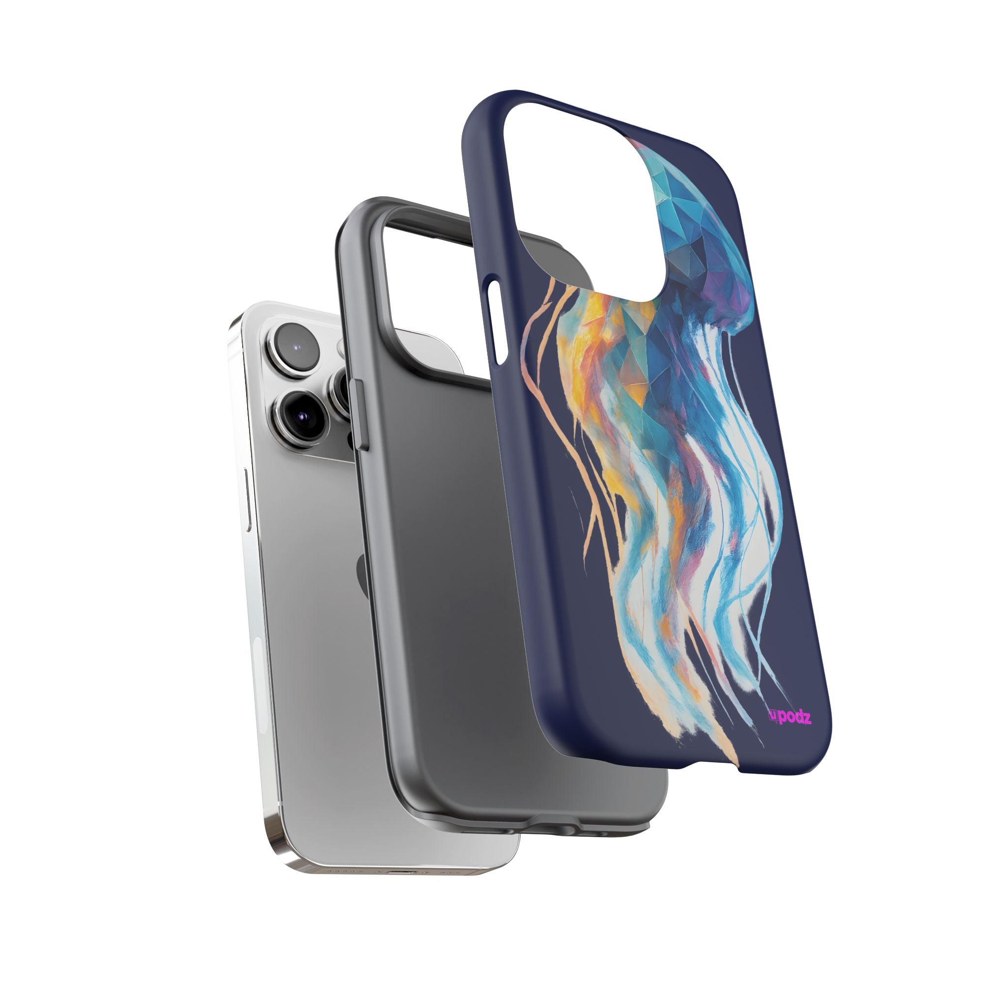 Jellyfish Glow Design, Tough Cases, Phone Cover
