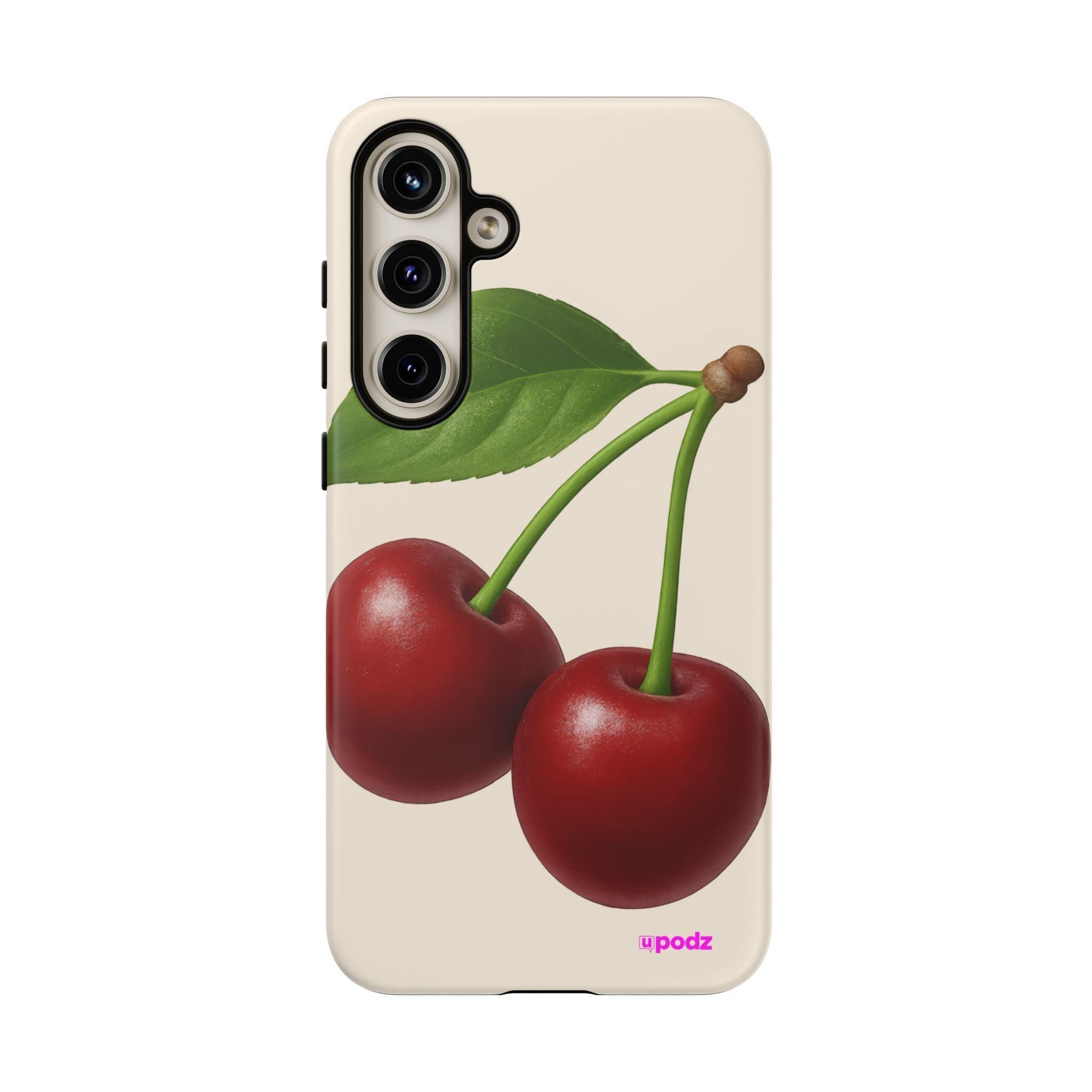 Red Cherry Design, Tough Cases, Phone Cover