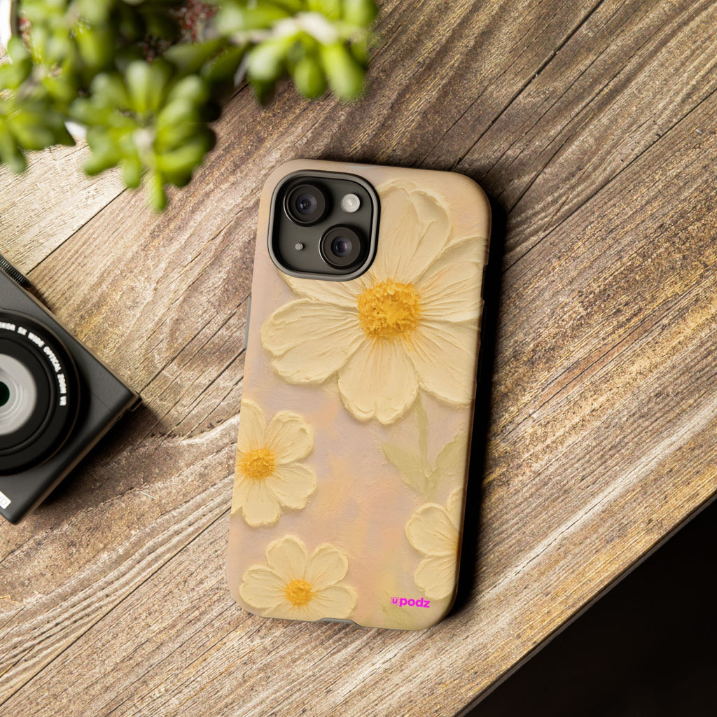 Phone Cases - Colorful Retro Oil Painting Flower