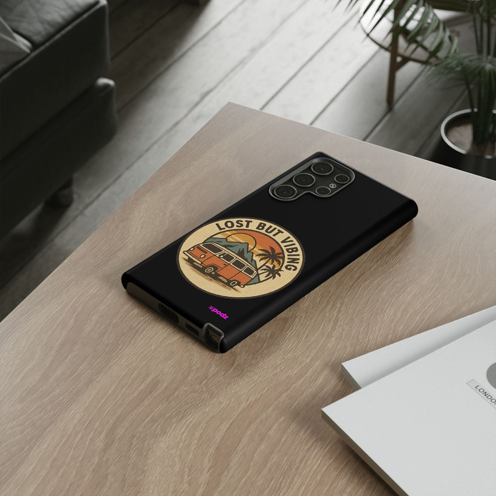Lost But Vibing Design, Tough Cases, Phone Cover
