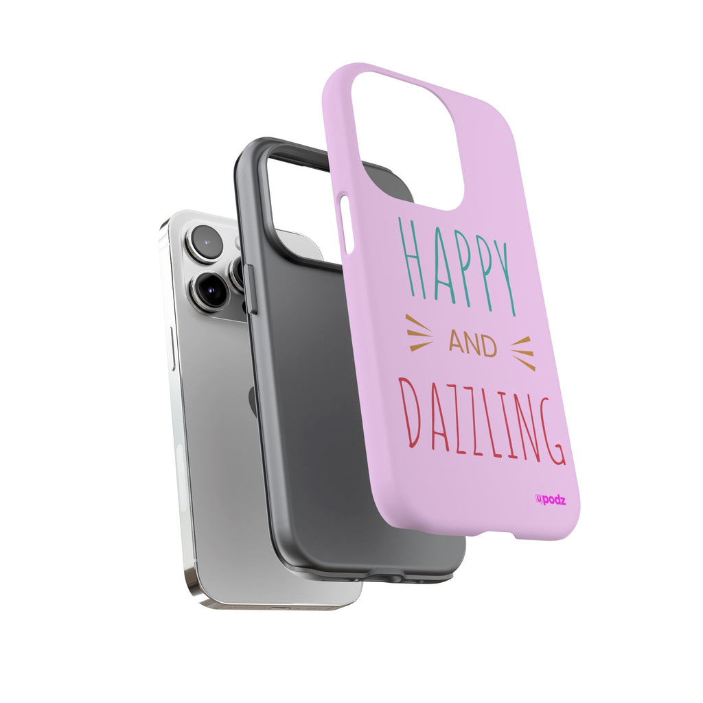 Happy Dazzling Design, Tough Cases, Phone Cover