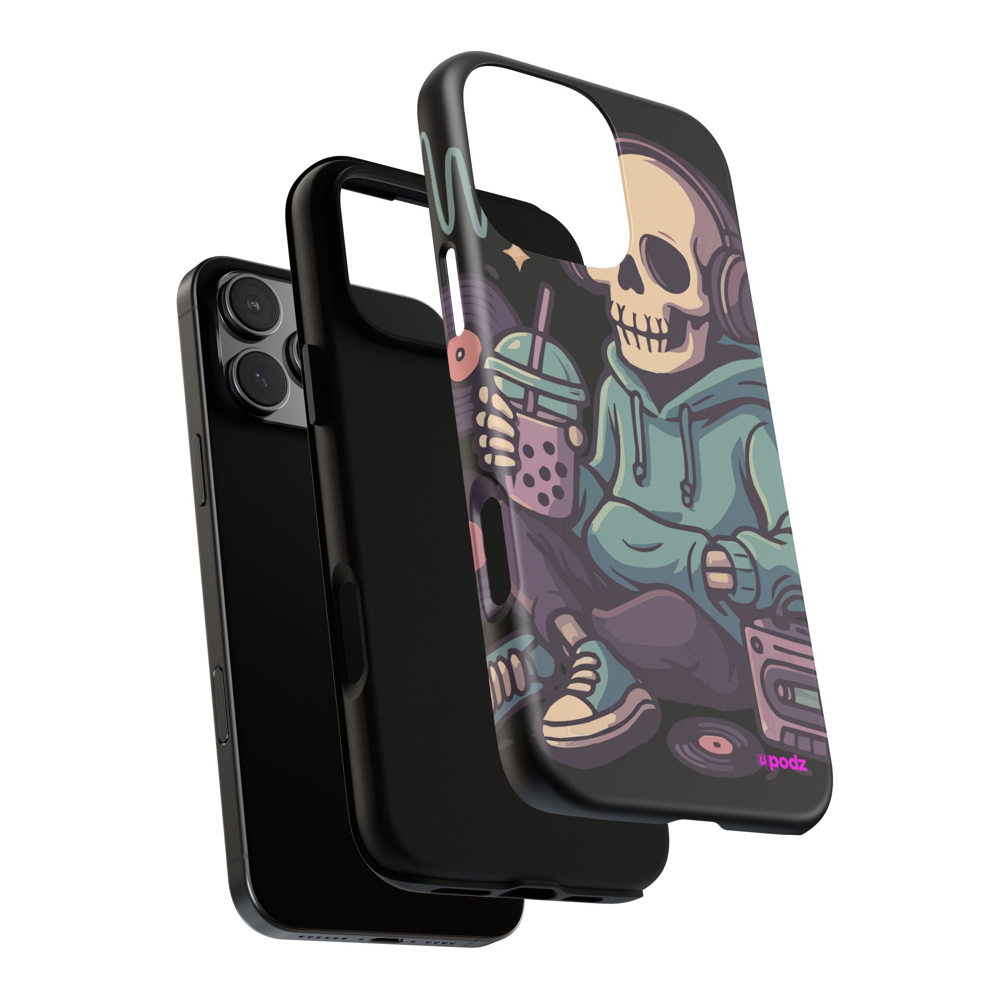 Skull Headphones Design, Tough Cases, Phone Cover