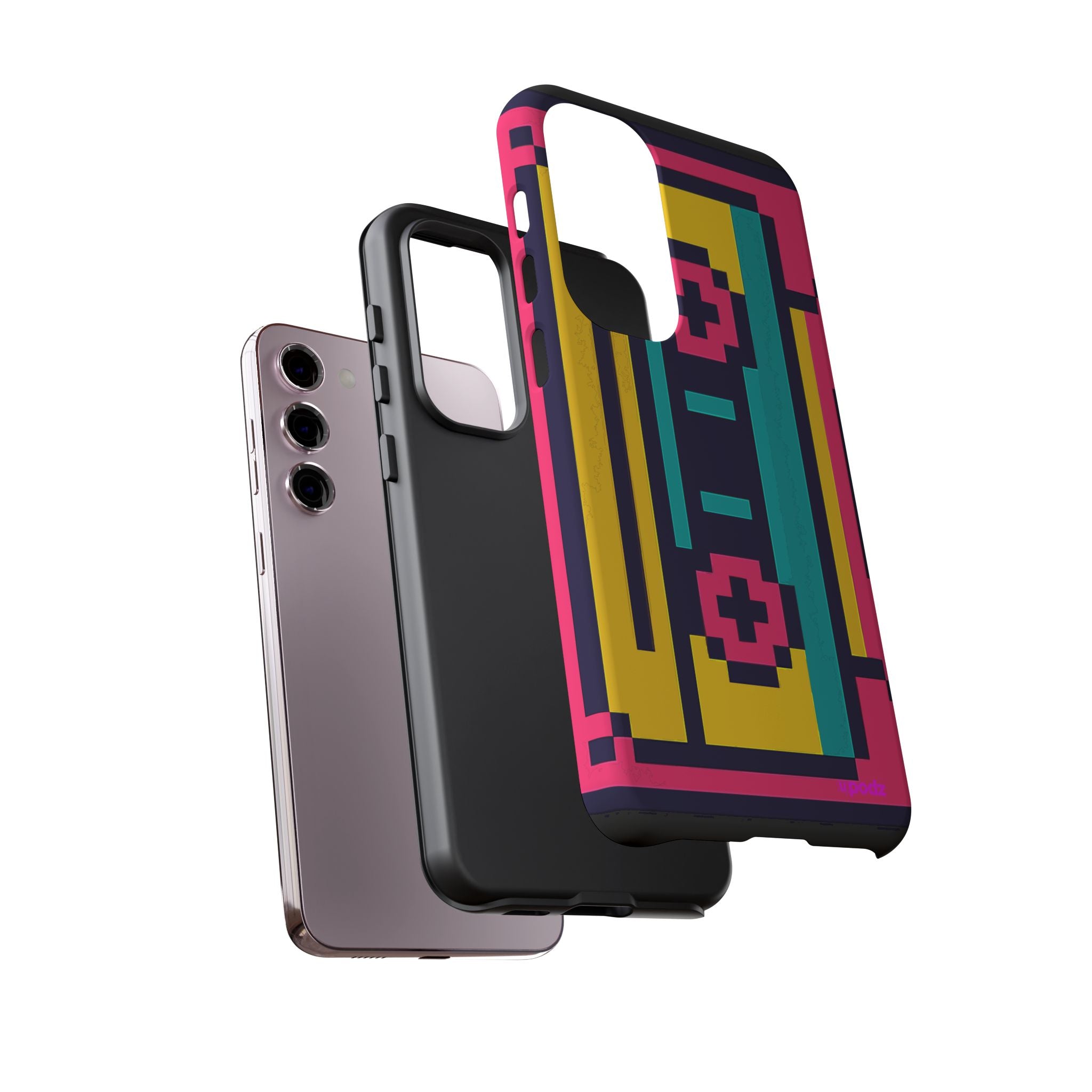 Retro tape Design, Tough Cases, Phone Cover