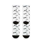 Retro Sunglasses Sublimation Crew Socks