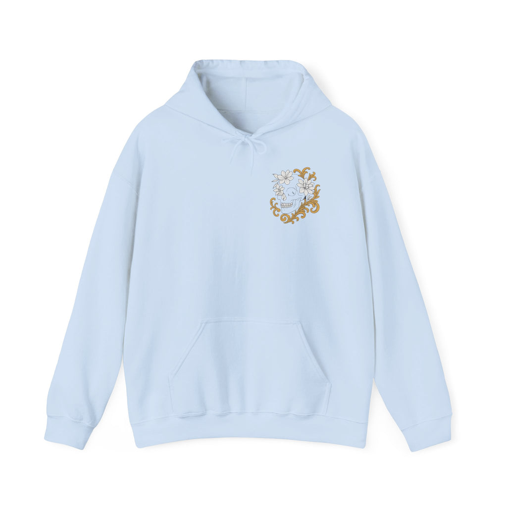 Floral Skull Hoodie