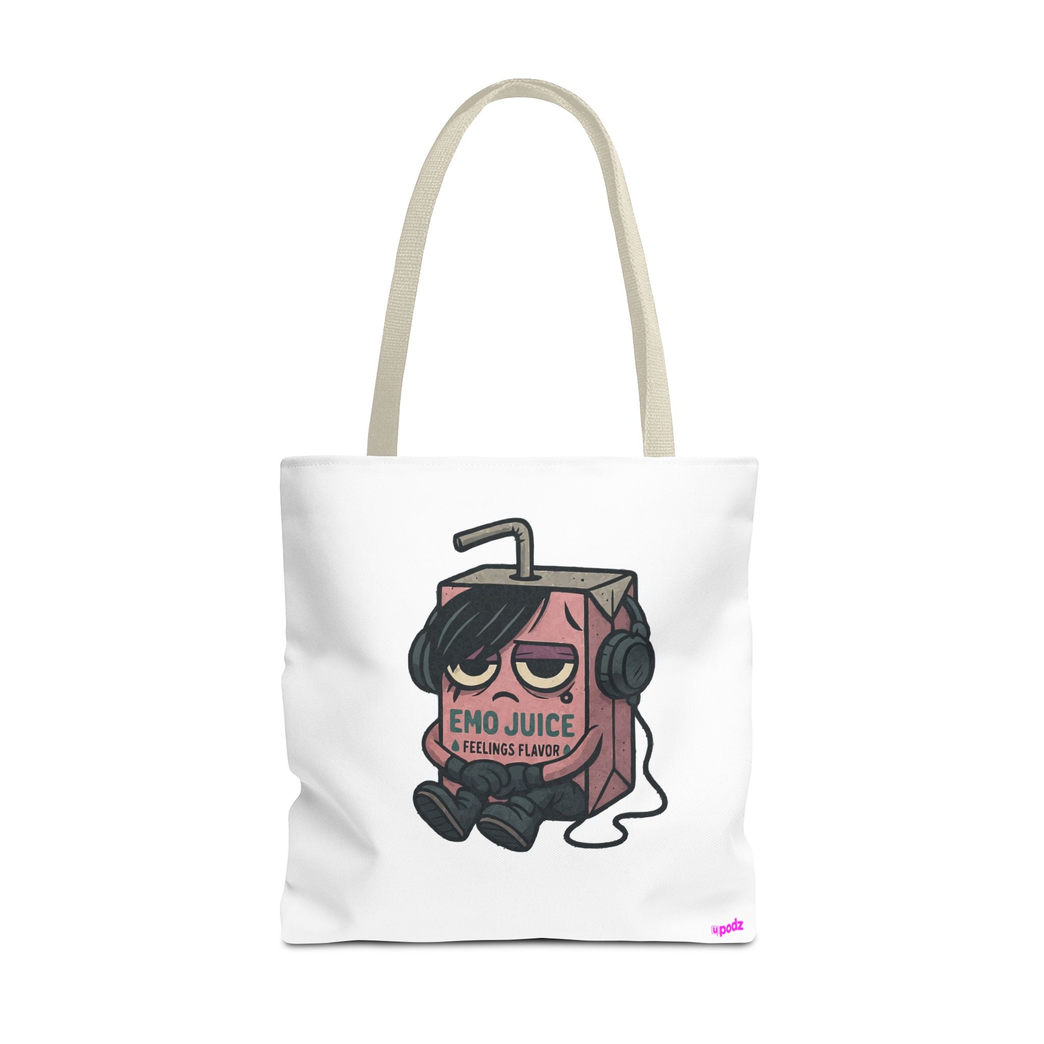 Sad Emo Tote Bag - Quirky Fun Bag