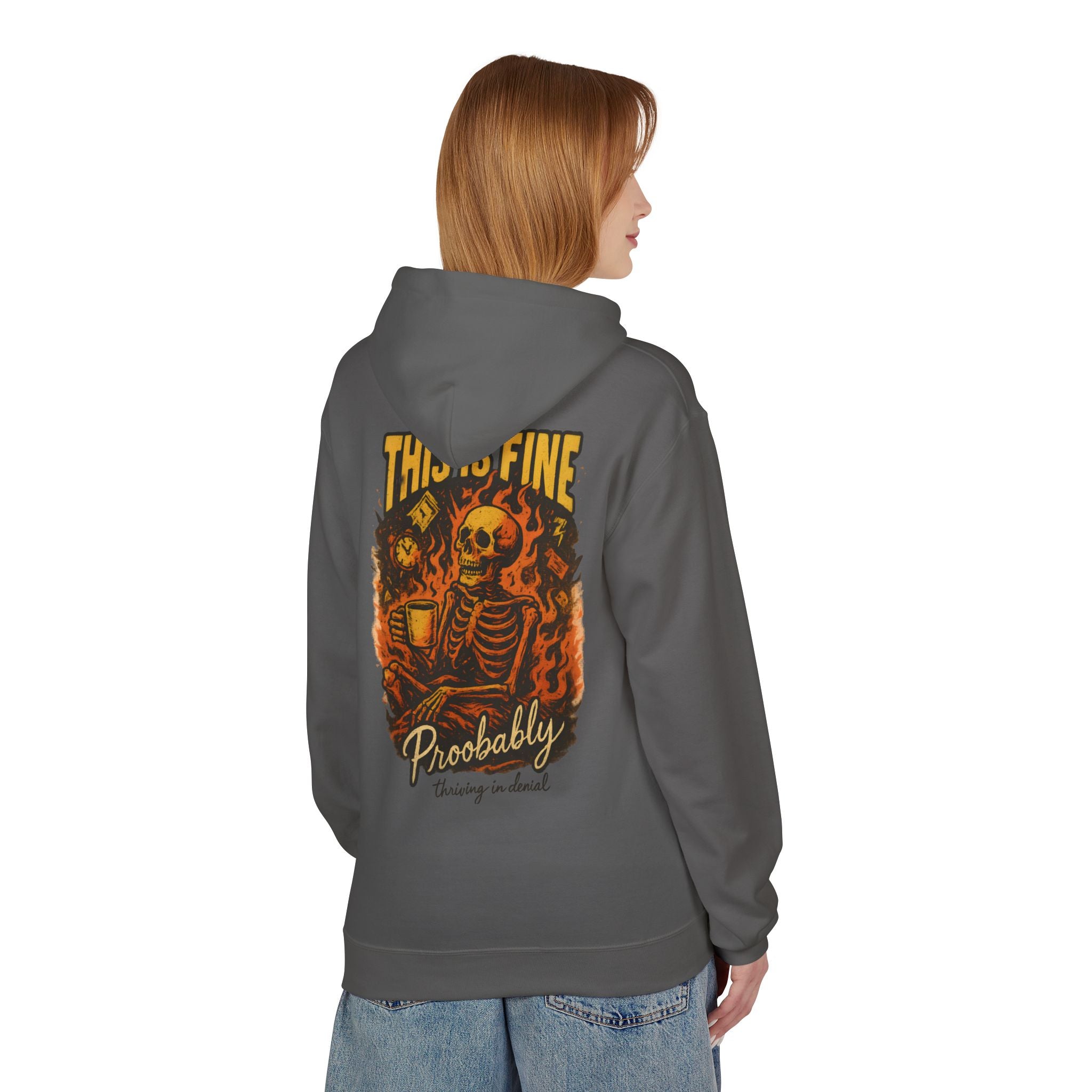 This is fine, Probably Hoodie