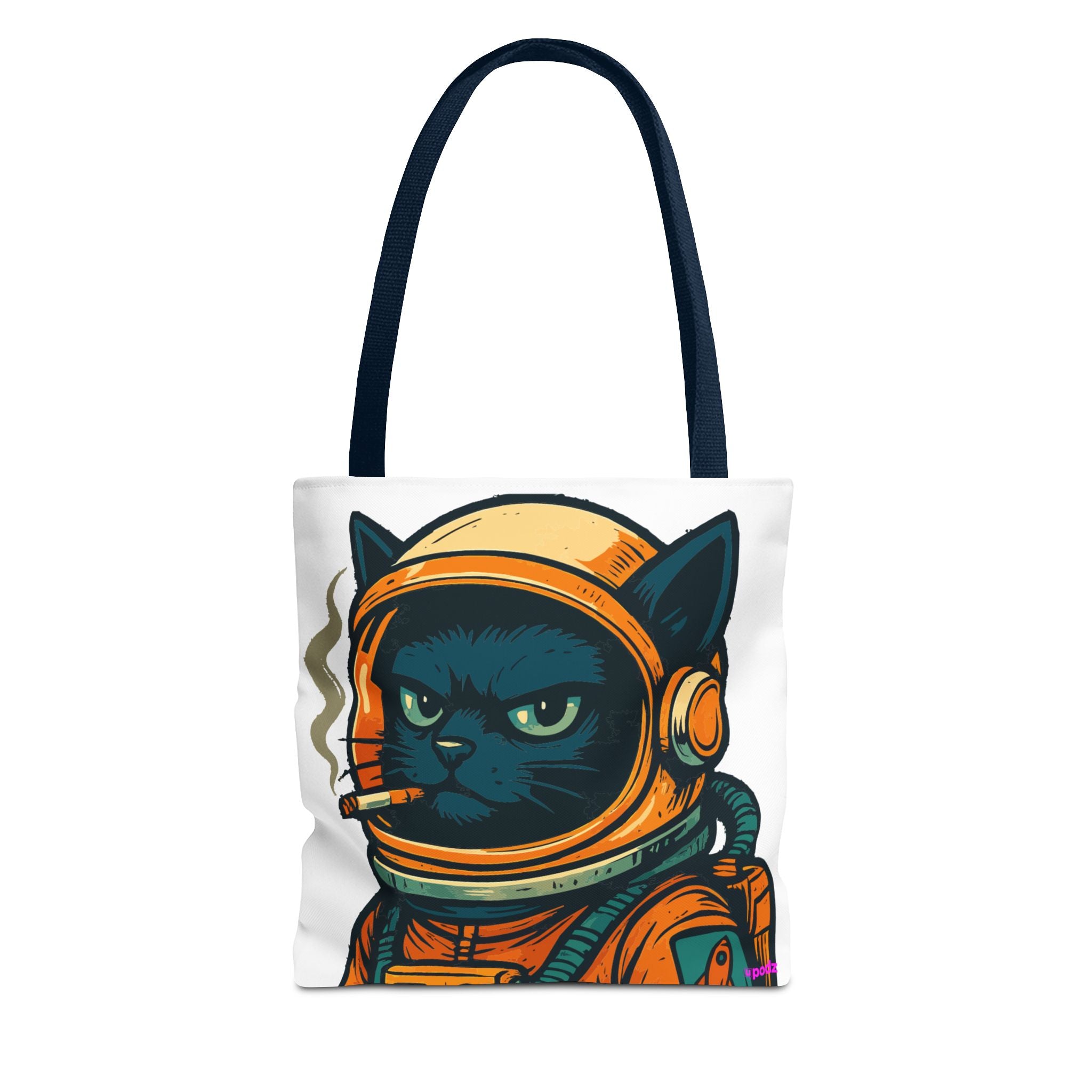 Smokin Cat Tote Bag - Quirky Fun Bag