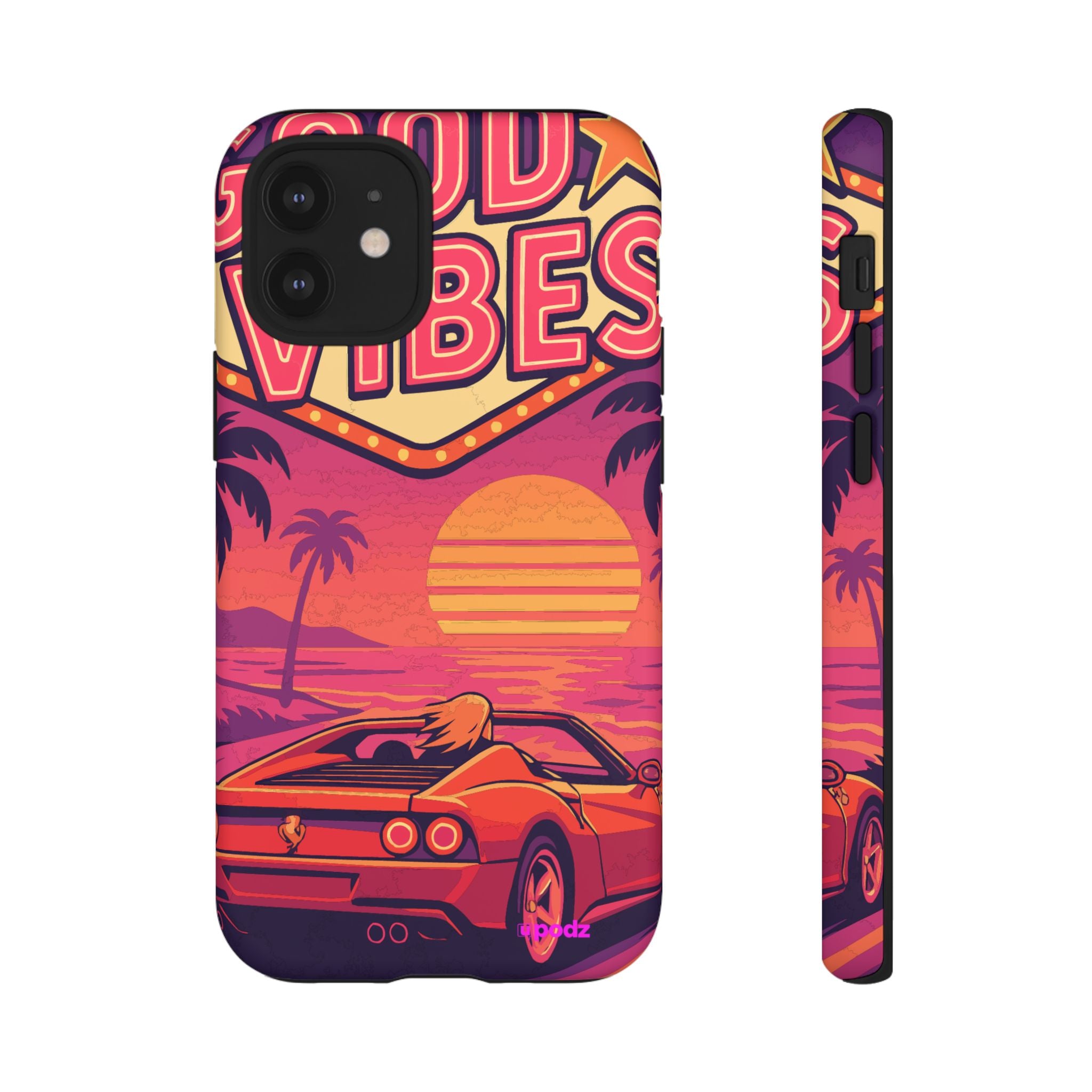 Good Vibes Design, Tough Cases, Phone Cover