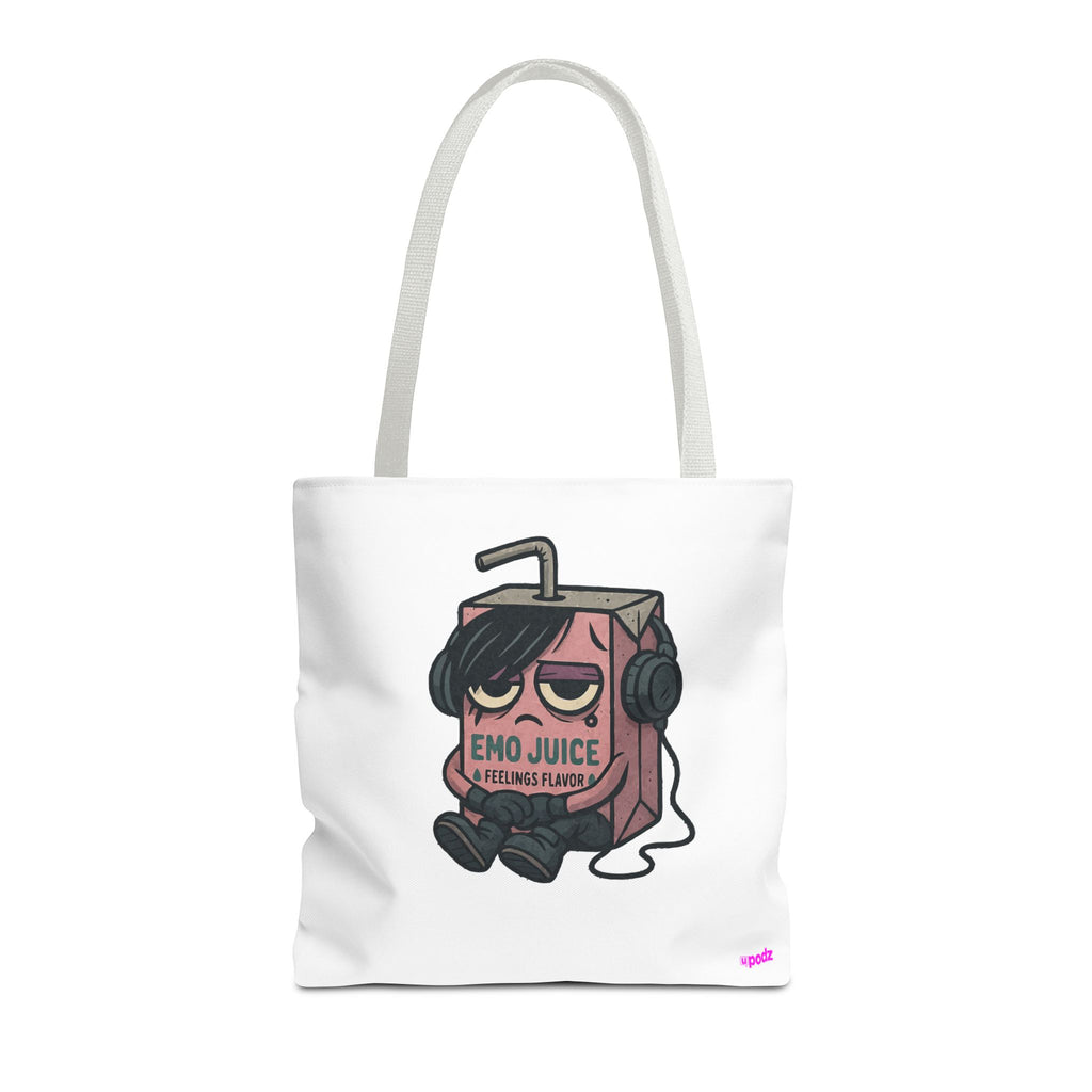 Sad Emo Tote Bag - Quirky Fun Bag