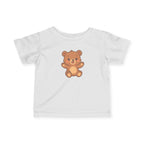 Cute Teddy Infant Tee, Baby Shirt, Toddler Tee, Farm Animal T-Shirt