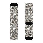 Skulls n Roses Socks, Funky Design