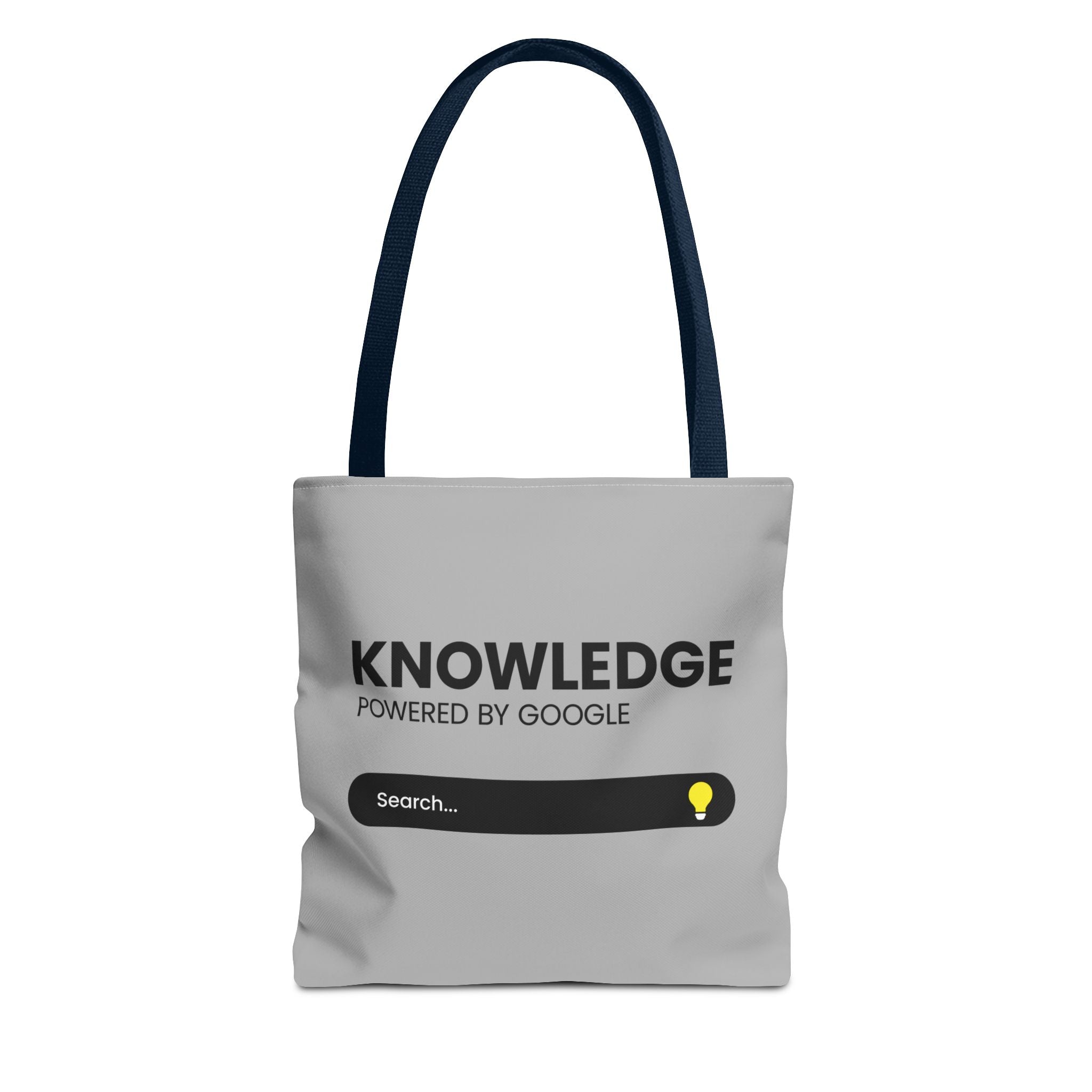 Knowledge Powered Tote Bag - Motivational Carryall