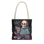Skully Headphones Tote Bag - Quirky Fun Bag