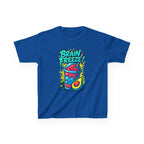 Brain Freeze Kids Tee, Fun Graphic Tee, Kids Cotton T-Shirt