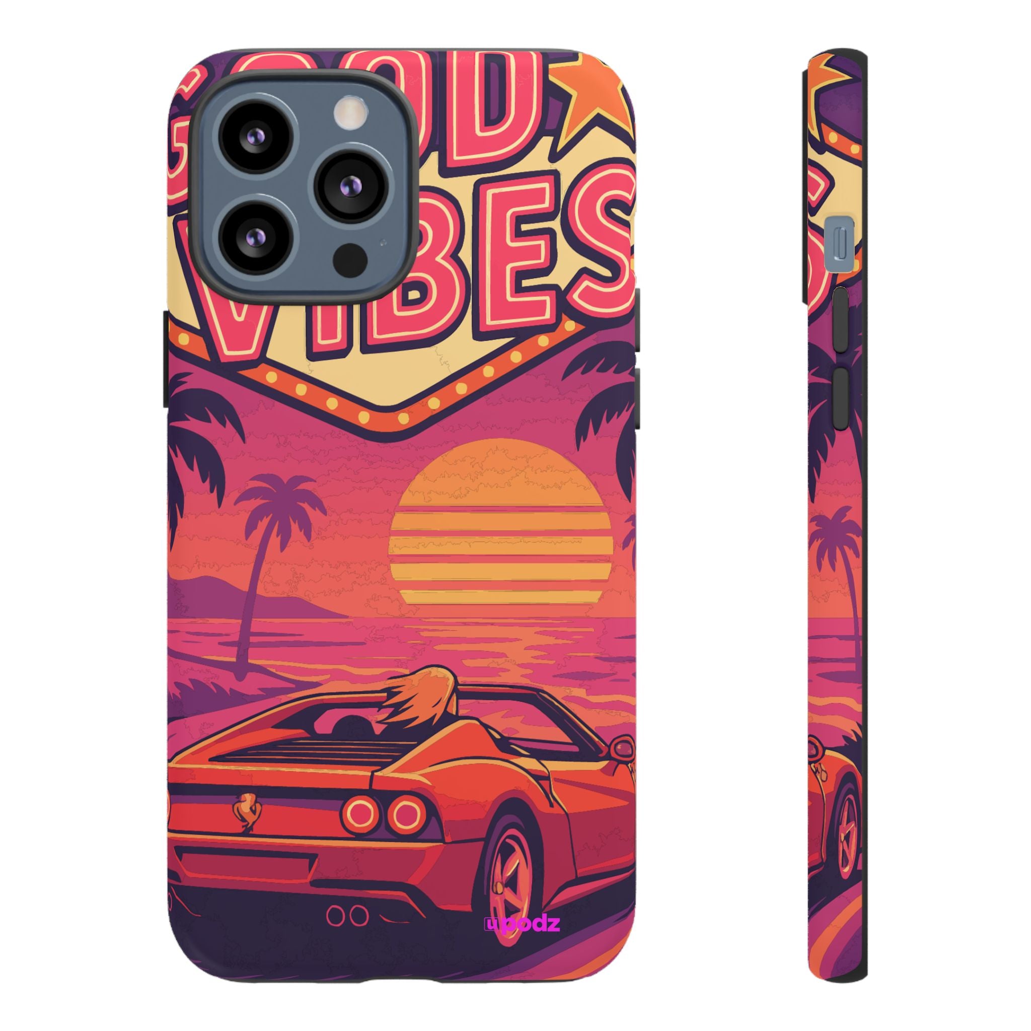 Good Vibes Design, Tough Cases, Phone Cover