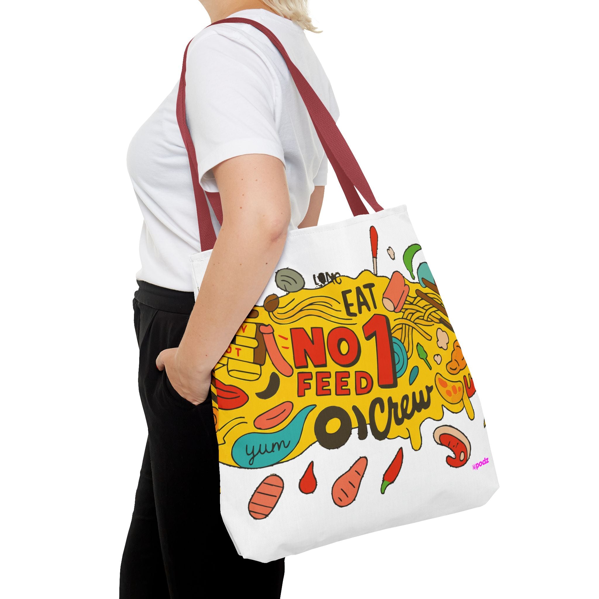Feed Crew Tote Bag - Quirky Fun Bag