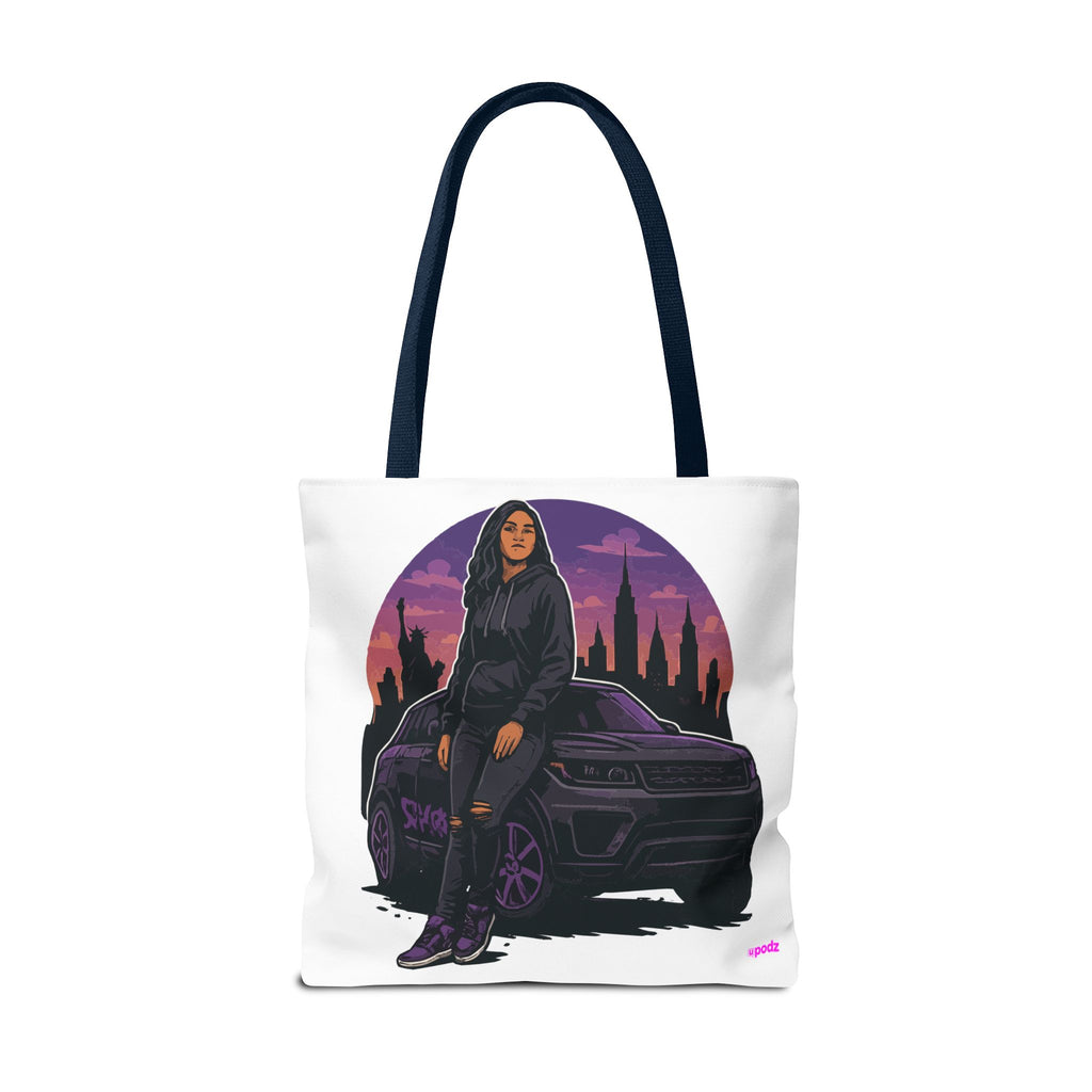 Just Cruzin Tote Bag - Quirky Fun Bag