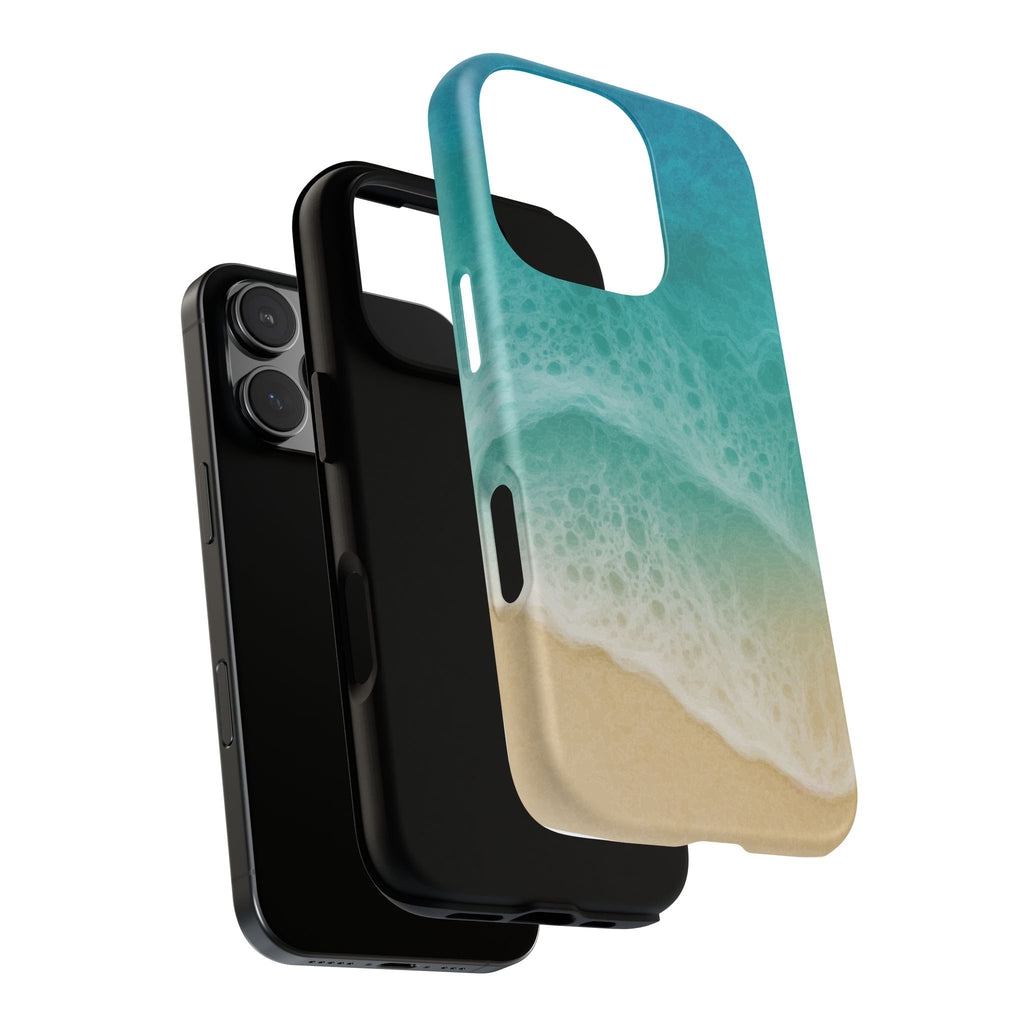Resin Art, White Cover Design, Tough Cases, Phone Cover