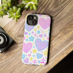 Colourful Doodle Design, Tough Cases, Phone Cover