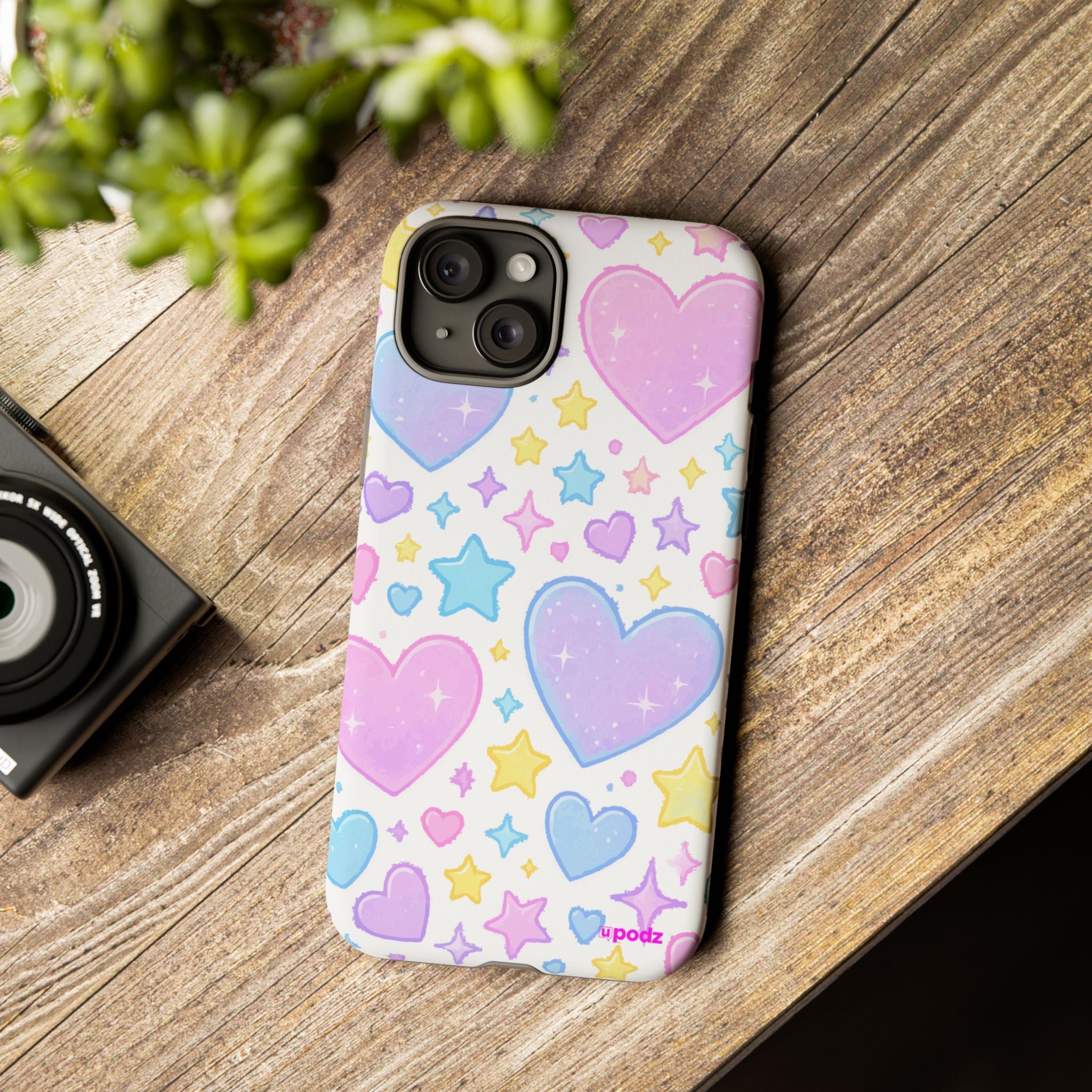 Colourful Doodle Design, Tough Cases, Phone Cover