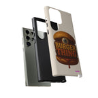 Burger Thing Design, Tough Cases, Phone Cover