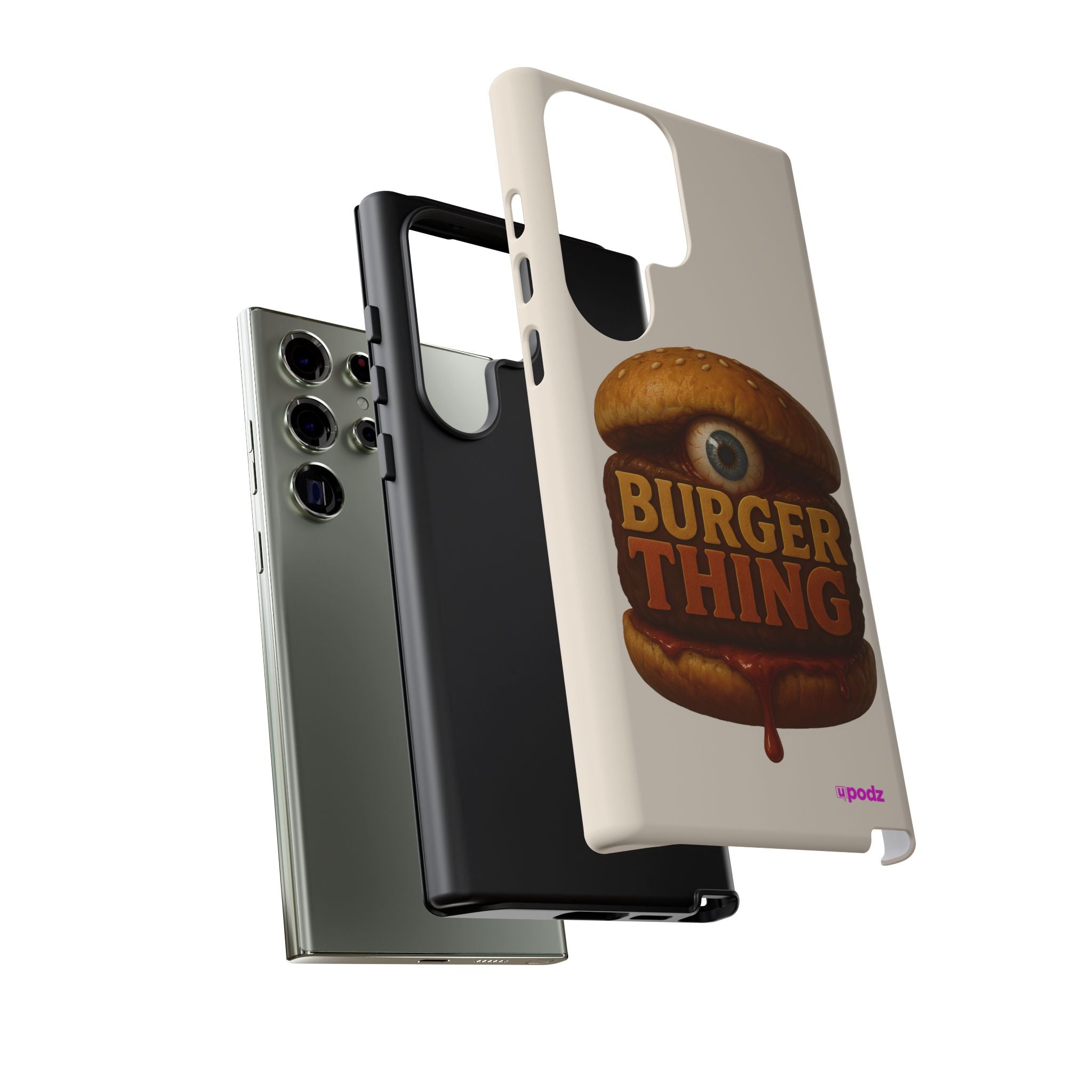Burger Thing Design, Tough Cases, Phone Cover