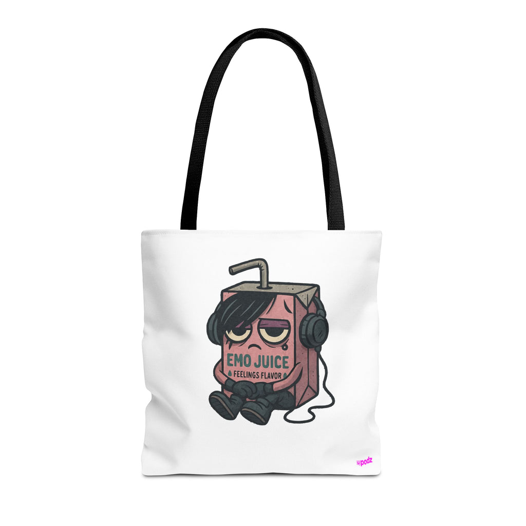 Sad Emo Tote Bag - Quirky Fun Bag